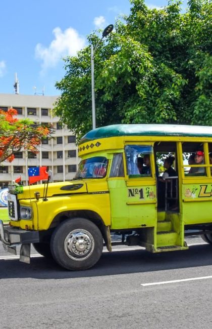 Taking the Bus in Samoa: Bus Fares, Routes & More ???? [2023]